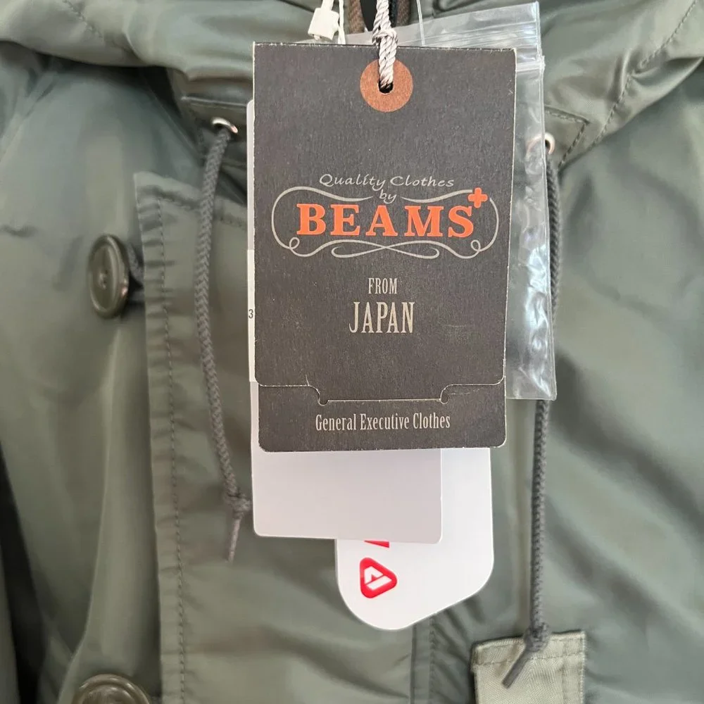 BEAMS PLUS MIL TYPE N-3B DOWN JACKET - SAGE - Picture 10 of 15